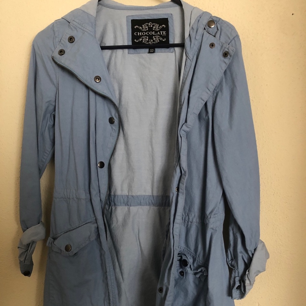 Denim Military Jacket